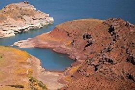 ویدئو| مقایسه وضعیت سد طالقان طی یک سال گذشته