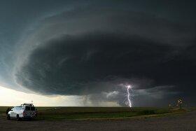 ویدئو| مهیب‌ترین گردباد دنیا