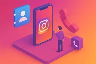 نحوه پیدا کردن افراد در اینستاگرام با شماره تلفن
