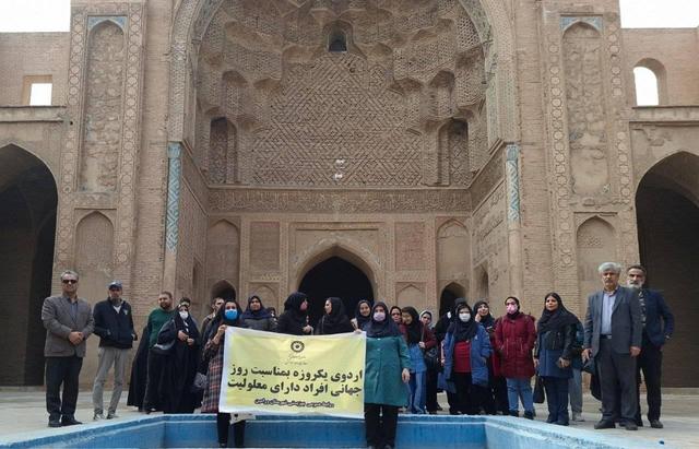 نخستین پاراتور گردشگری افراد دارای معلولیت ورامینی برگزار شد