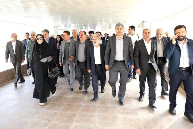 بازدید میدانی فراکسیون نظارت بر صنعت نفت مجلس از پالایشگاه بیدبلند بهبهان