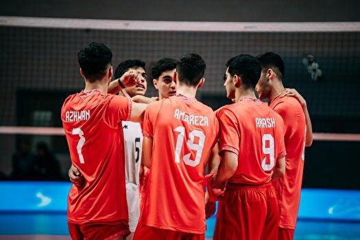 پیروزی پسران ایران مقابل میزبان