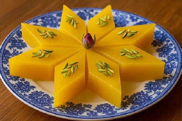 آموزش شیرینی پزی / طرز تهیه مسقطی ساده و فوری با نشاسته