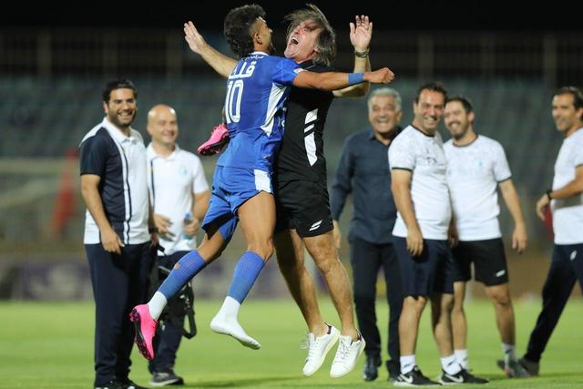 عکس | آشتیکنان رضاییان و ساپینتو در تمرین استقلال