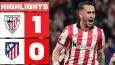 ویدیو| خلاصه بازی اتلتیک بیلبائو ۱ - اتلتیکو مادرید ۰/ فاصله با صدر ۹ امتیاز شد!