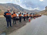 راهداران البرز بهحالت آماده باش در آمدند
