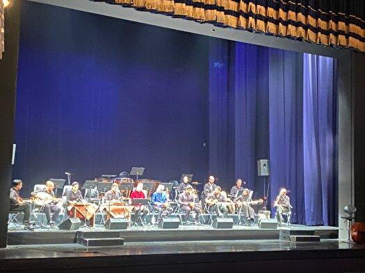 اجرای تازهترین قطعه ارکستر موسیقی ملی ایران