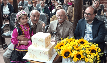 تجلیل از پیر شعر گیلان