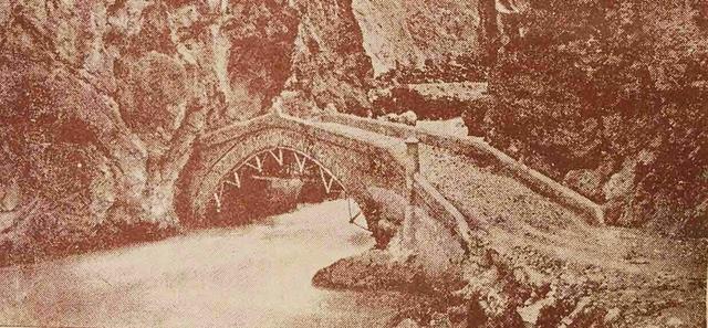 سال 1310؛ عکسی نایاب از پل قدیمی پنجابه در راه تهران - مازندران