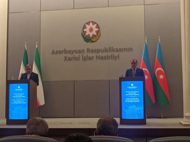 عراقچی: هر دو کشور در خصوص امنیت منطقه کاملا جدی هستیم/ بایرامف: باید یک نقشه راه هم در زمینه سیاسی ایجاد کنیم