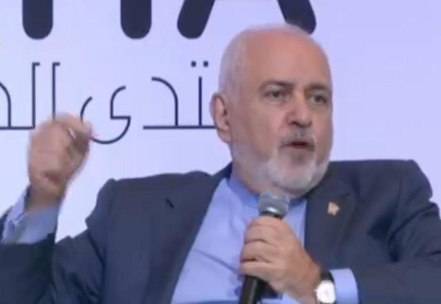 درگیری لفظی ظریف با دبیرکل شورای همکاری خلیج فارس!