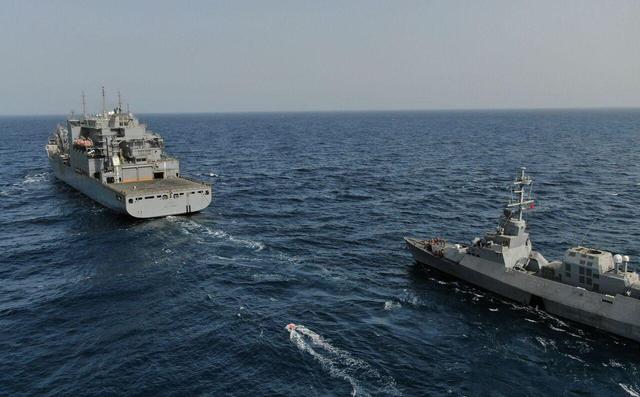 برگزاری رزمایش مشترک نیروی دریایی رژیم صهیونیستی و آمریکا