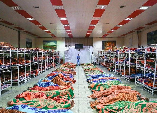 گرم‌خانه‌های کرمانشاه برای اسکان شبانه افراد بی‌سرپناه فعال شد