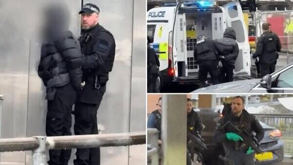 سرقت در فرودگاه هیترو لندن با ۲۱ مصدوم +فیلم