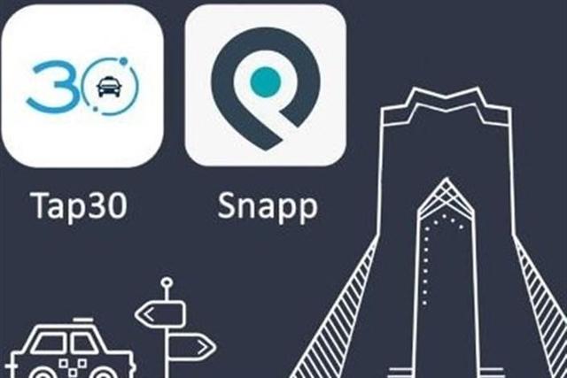 کرایه اسنپ و تپسی با افزایش قیمت بنزین بیشتر می‌شود؟