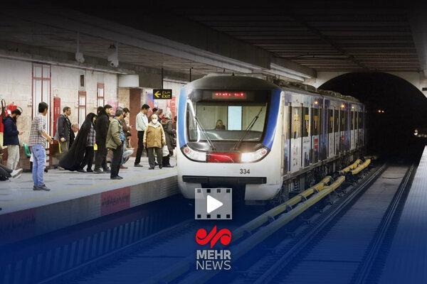 ورود واگنهای جدید مترو به تهران