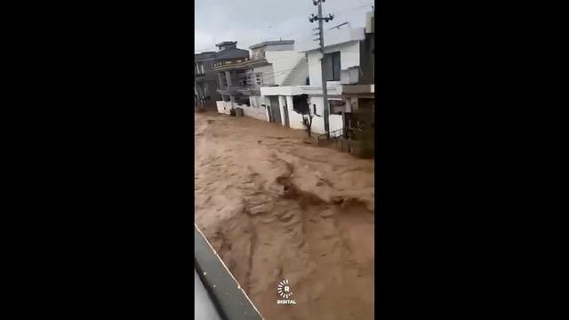 سیل خطرناک در کردستان عراق فاجعه آفرید +ویدیو