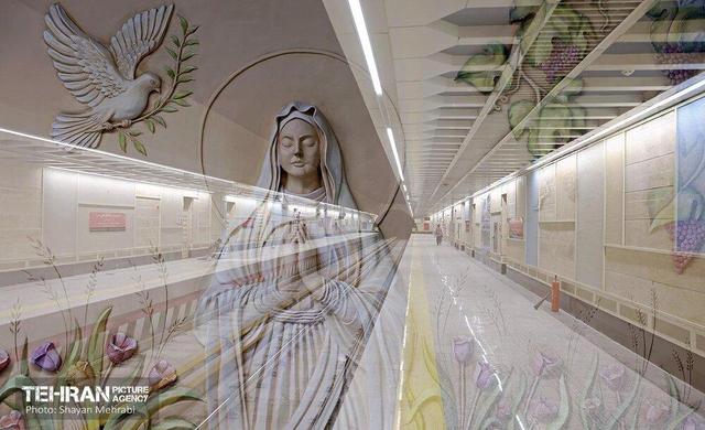 تجربه‌ای متفاوت از هنر در متروی تهران