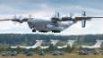 Russian military transport plane crashes