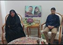 دیدار بانوان خبرنگار قم با مادر شهیده معصومه کرباسی+ تصاویر