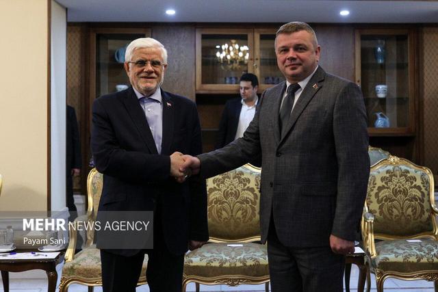 دیدار وزیر صنایع بلاروس با معاون اول رئیس جمهور