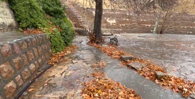 تداوم بارش‌ها در سنندج