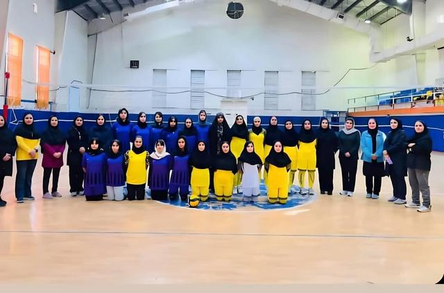 قهرمانی والیبال دختران بویراحمد در مسابقات منطقه‌ای دوره متوسطه دوم