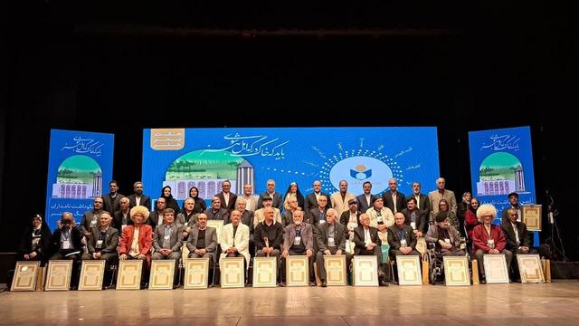 آیین نکوداشت نامداران فرهنگ و هنر گلستان برگزار شد/ حضور چهره‌های صاحب تألیف در جمع تجلیل‌شدگان