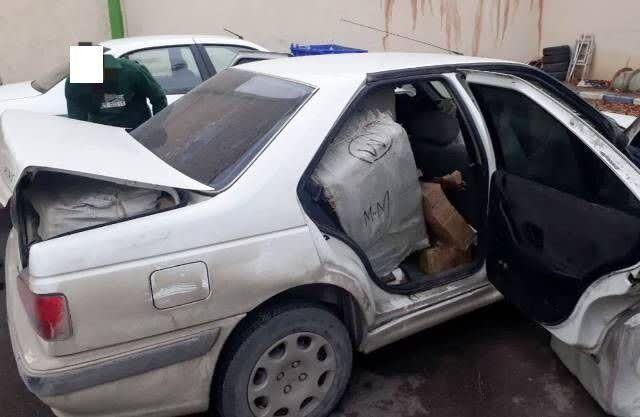 کشف لوازم کوهنوردی قاچاق در کمین پلیس خدابنده