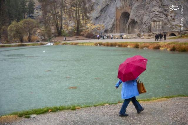 عکس/ بارش باران در کرمانشاه