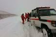 انسداد محور همدان–گردنه اسدآباد به دلیل برف و کولاک