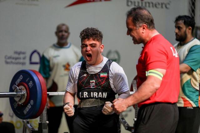 بازی های پارا وزنه برداری آسیا؛/ میرزایی با رکوردشکنی طلایی شد