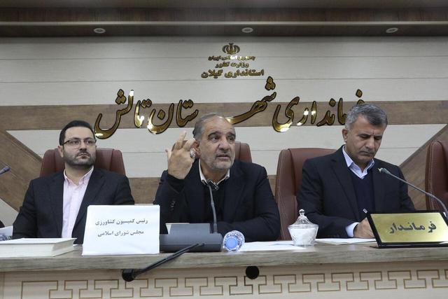 دیدار اعضای کمیسیون کشاورزی با تولیدکنندگان کیوی استان گیلان