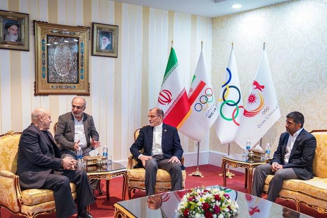 مامیاشویلی در دیدار با خسروی‌وفا: حضور در ایران برایم خیلی مهم بود