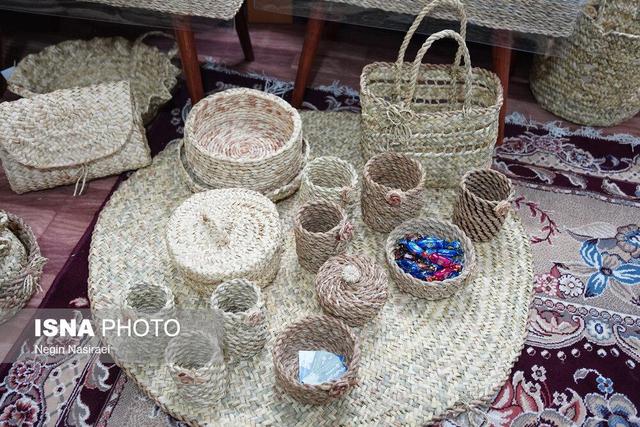 نمایشگاه حصیربافی مهر؛ از هم‌افزایی هنرمندان جنوب کشور تا تجلی همدلی فرهنگی