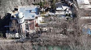 با حکم قضایی؛ اَبَر ویلای شخص ذی‌نفوذ در حاشیه‌ رود کرج تخریب شد