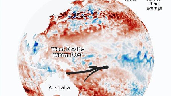 نتیجه آب و هوای ایران در صورت وقوع ال‌نینوی ۲۰۲۶ | ال‌نینو در راه است | این استان ها بیشترین شانس بارش زیاد را دارند