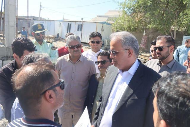 شتاب کم‌سابقه در تکمیل طرح‌های فاضلاب شهرستان کنارک