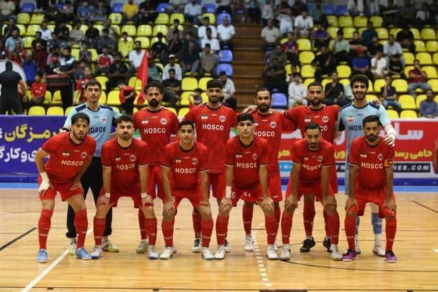 شکست خانگی فولاد هرمزگان مقابل پردیس قزوین در هفته هجدهم لیگ برتر فوتسال