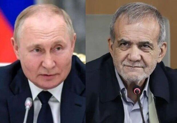 پوتین در دیدار با پزشکیان: در موضوع هسته‌ای از ایران حمایت می‌کنیم +ویدیو