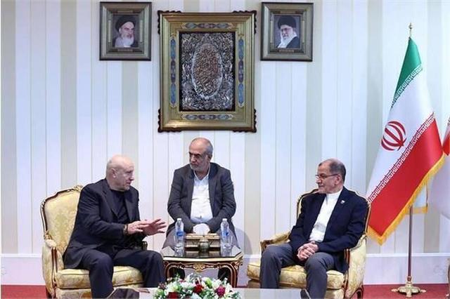 دیدار نایب رئیس اتحادیه جهانی کشتی با رئیس کمیته ملی المپیک