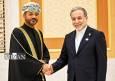 دیدار و گفت‌وگوی وزیران امور خارجه ایران و عمان