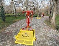 بوستان دلاوران برای معلولان مناسب سازی شد