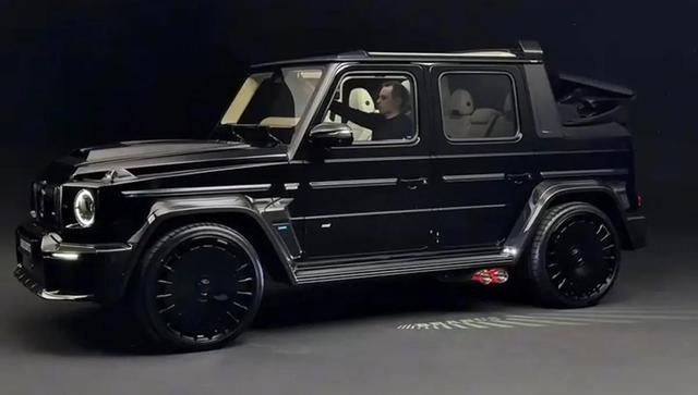 مرسدس-آام‌گ G63 تبدیل به «برابوس ۹۰۰ کابریولت» شد/ این مرسدس 750 هزار یورویی فیلم)