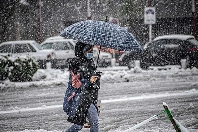 بارش باران و برف امروز (شنبه) در ۱۶ استان