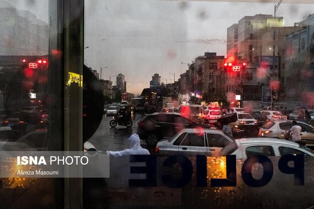 باد و باران در نقاط مختلف کشور