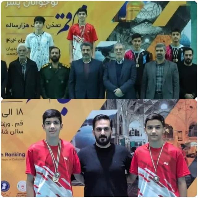 قهرمانی بدمینتون باز سیستان و بلوچستان در مسابقات رنکینگ قهرمانی کشور