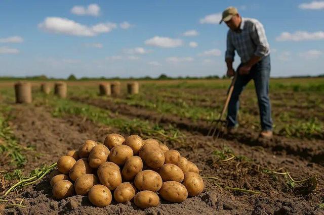 تولید ۱۰ هزار تن سیب‌زمینی در نهاوند