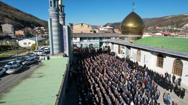 پیکر «احمد علیزاده» پدر شهید در زیراب تشییع و به خاک سپرده شد