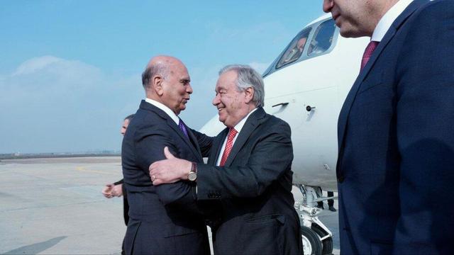 سفر گوترش به بغداد در پایان رسمی ماموریت سازمان ملل در عراق